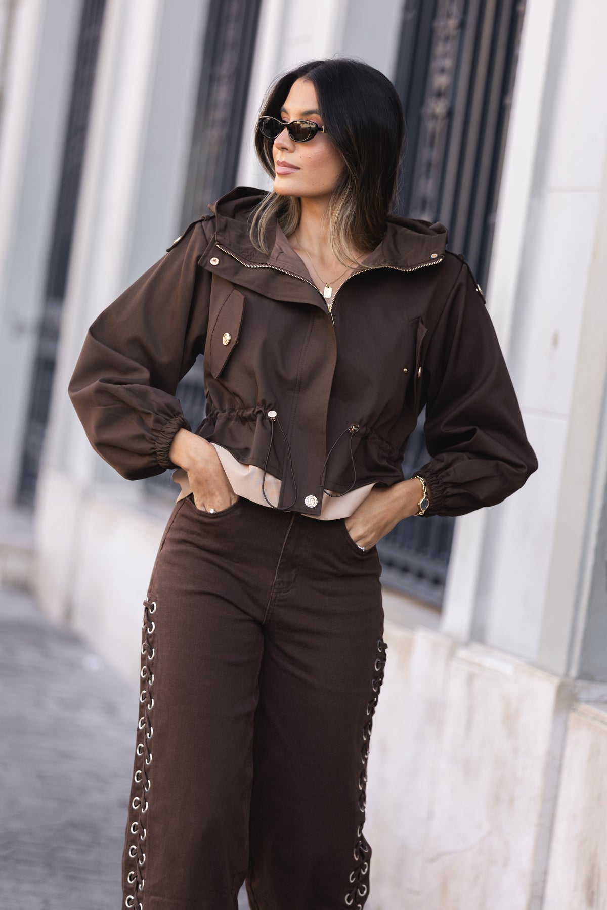 Parka Capri com Capuz