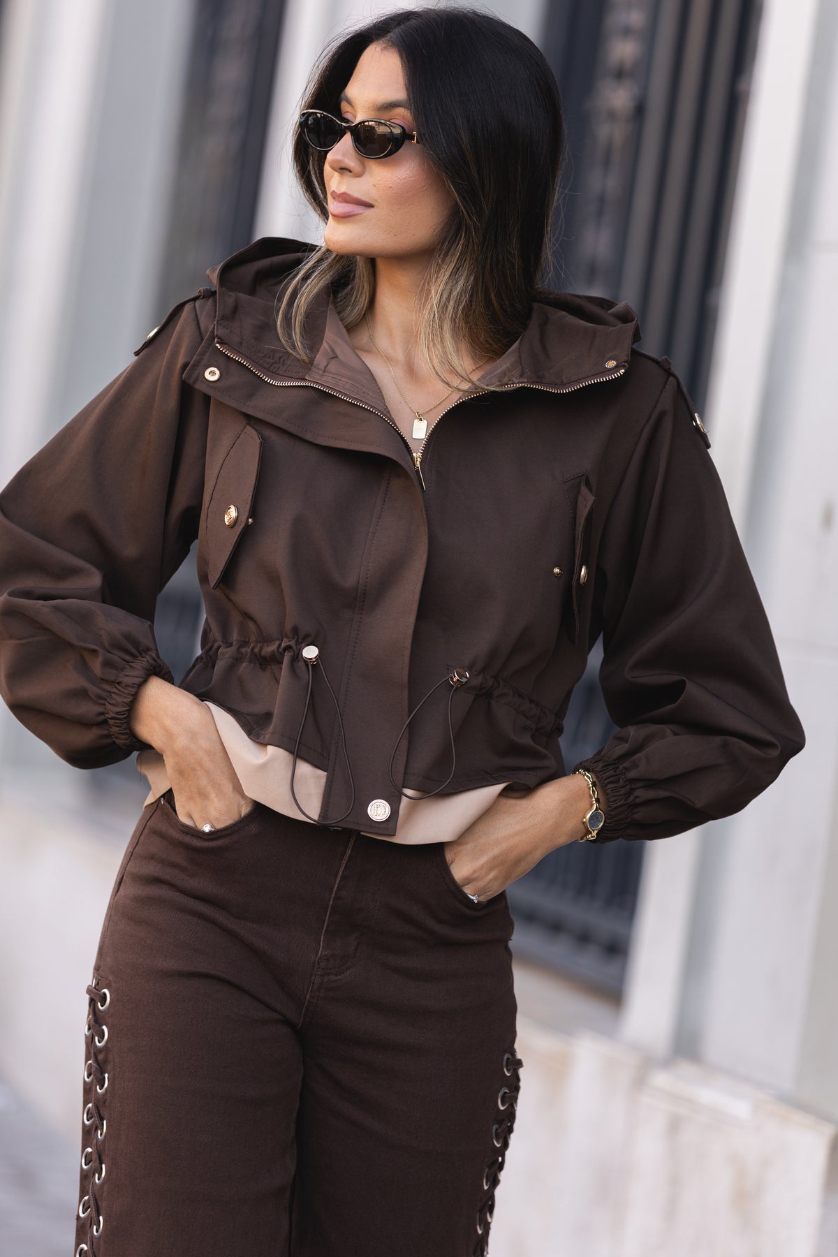 Parka Capri com Capuz
