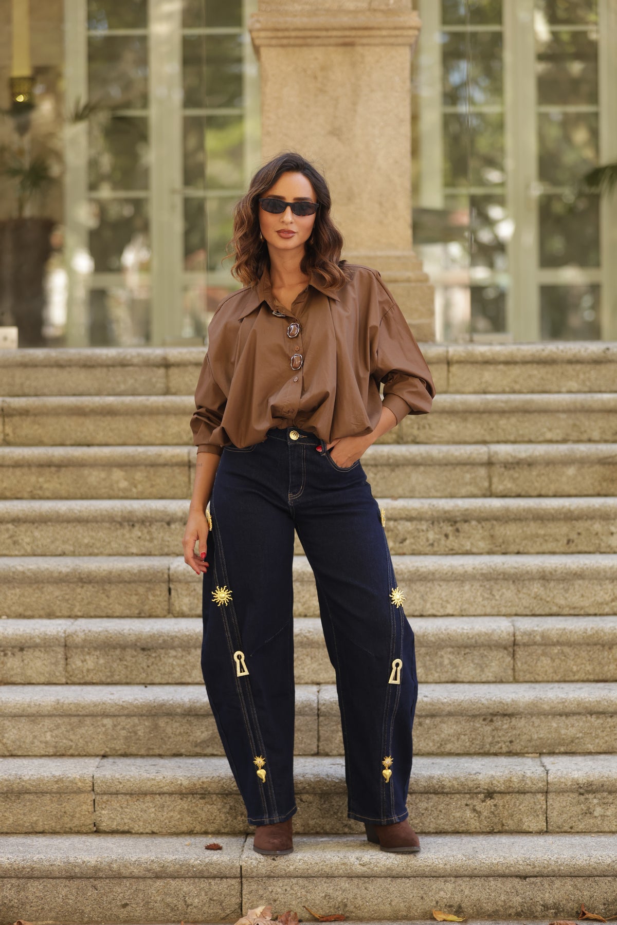 Blusa Capri Castanha — imagem 2