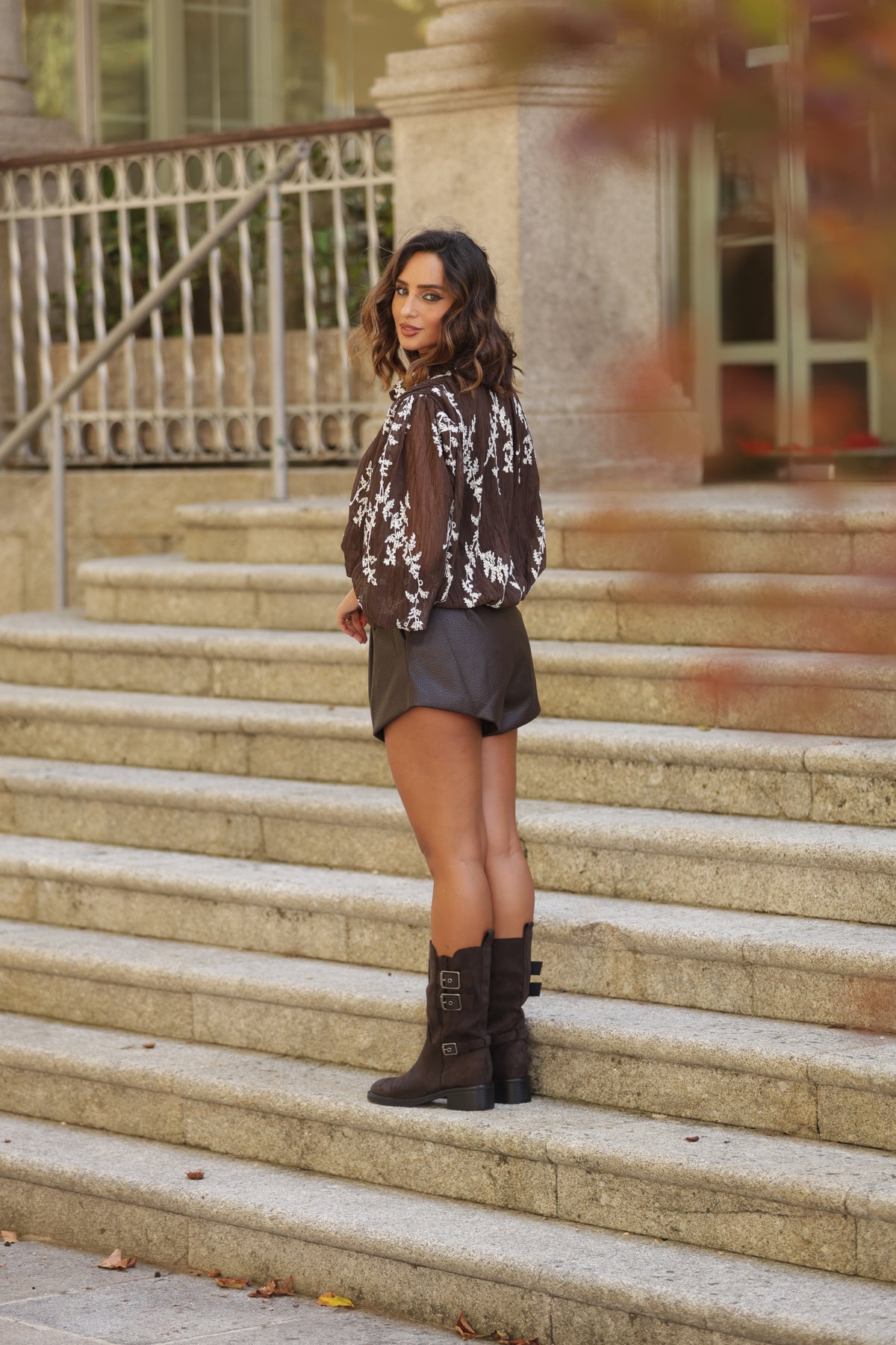 Blusa Menton Castanha — imagem 5