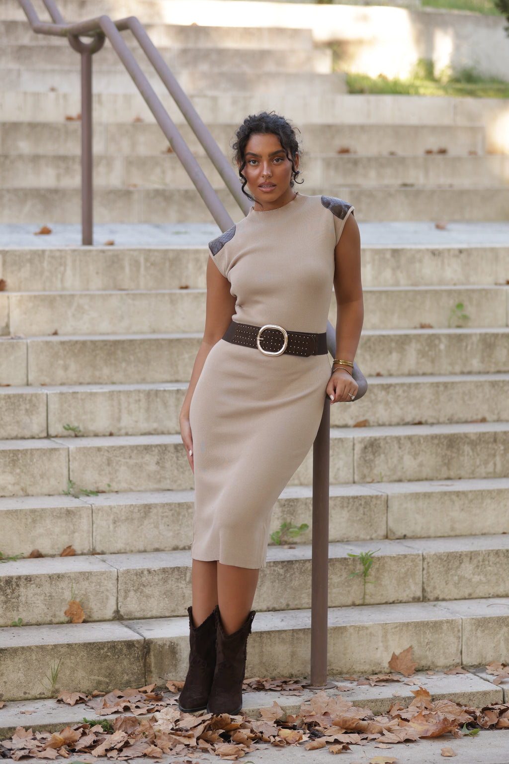 Vestido Matera Bege — imagem 3