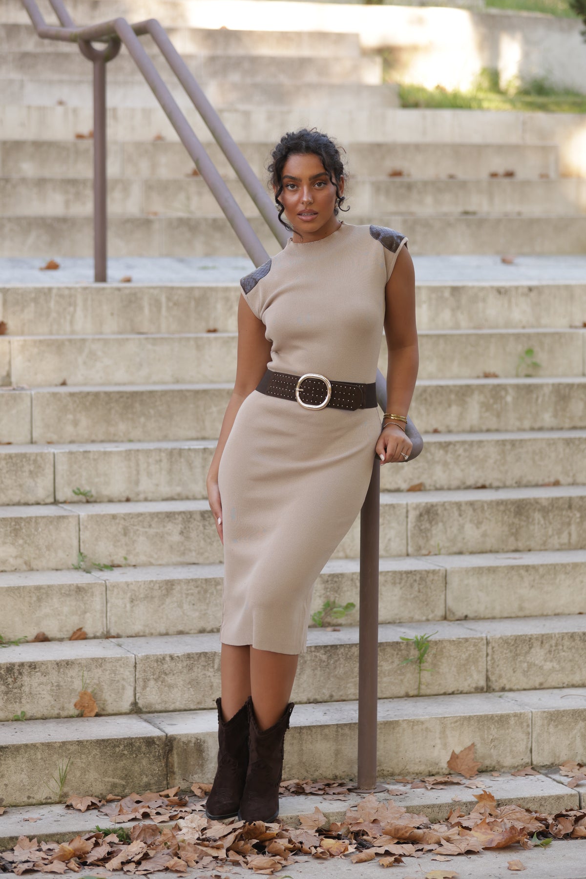 Vestido Matera Bege — imagem 3