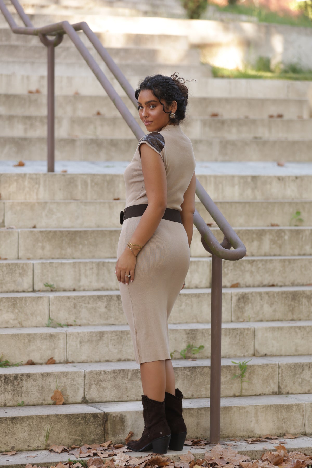 Vestido Matera Bege — imagem 5