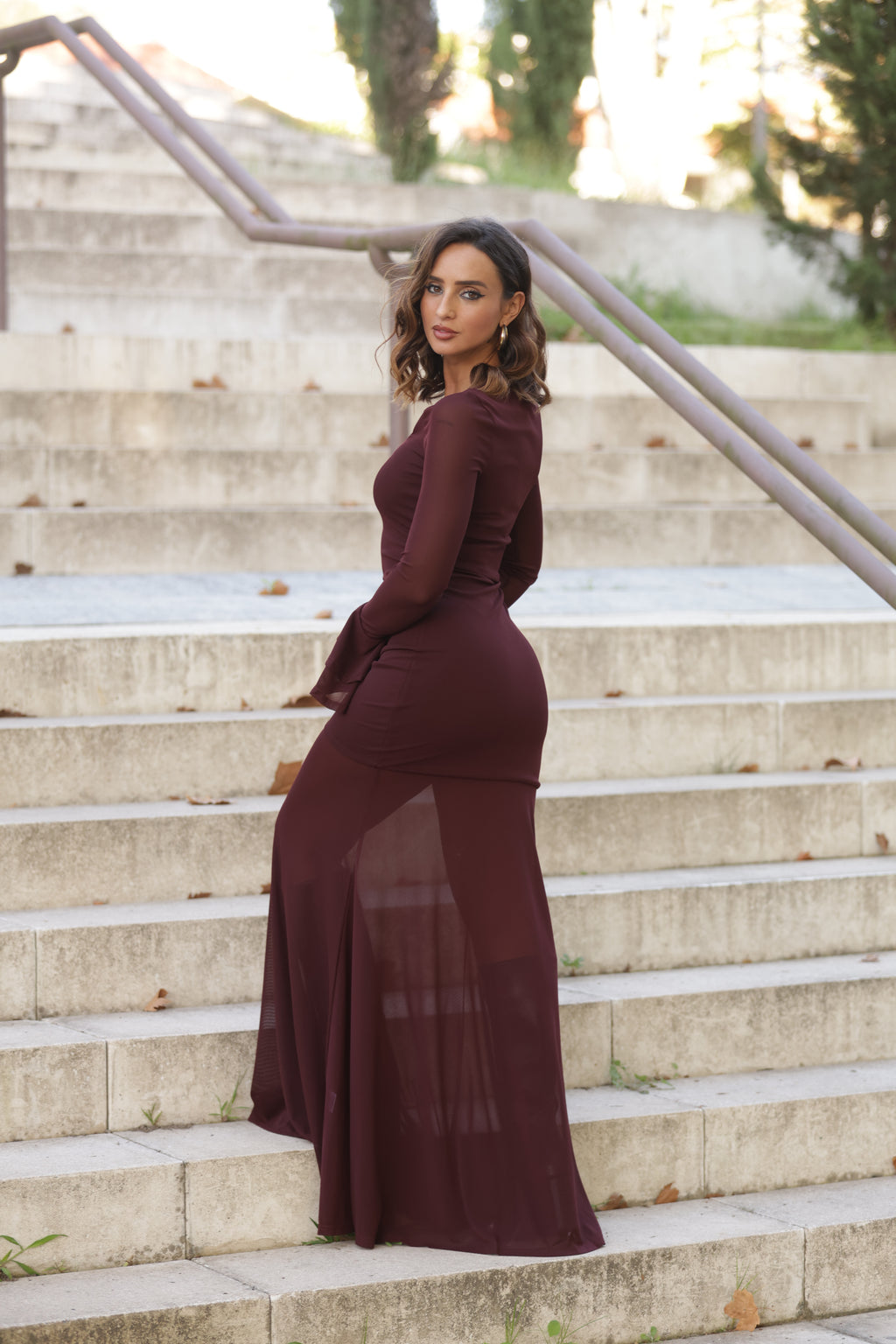 Vestido Bordeaux Malmö — imagem 6