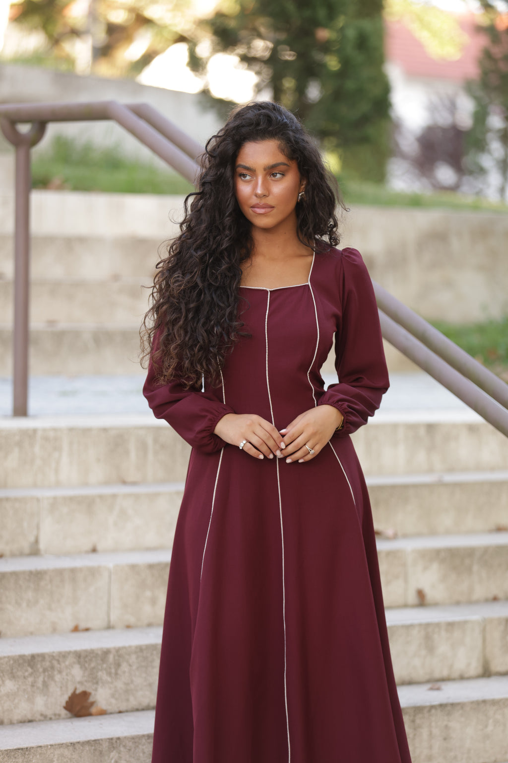 Vestido Arezzo Bordo — imagem 2