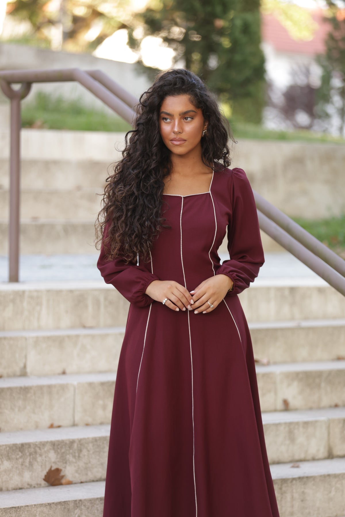 Vestido Arezzo Bordo — imagem 2