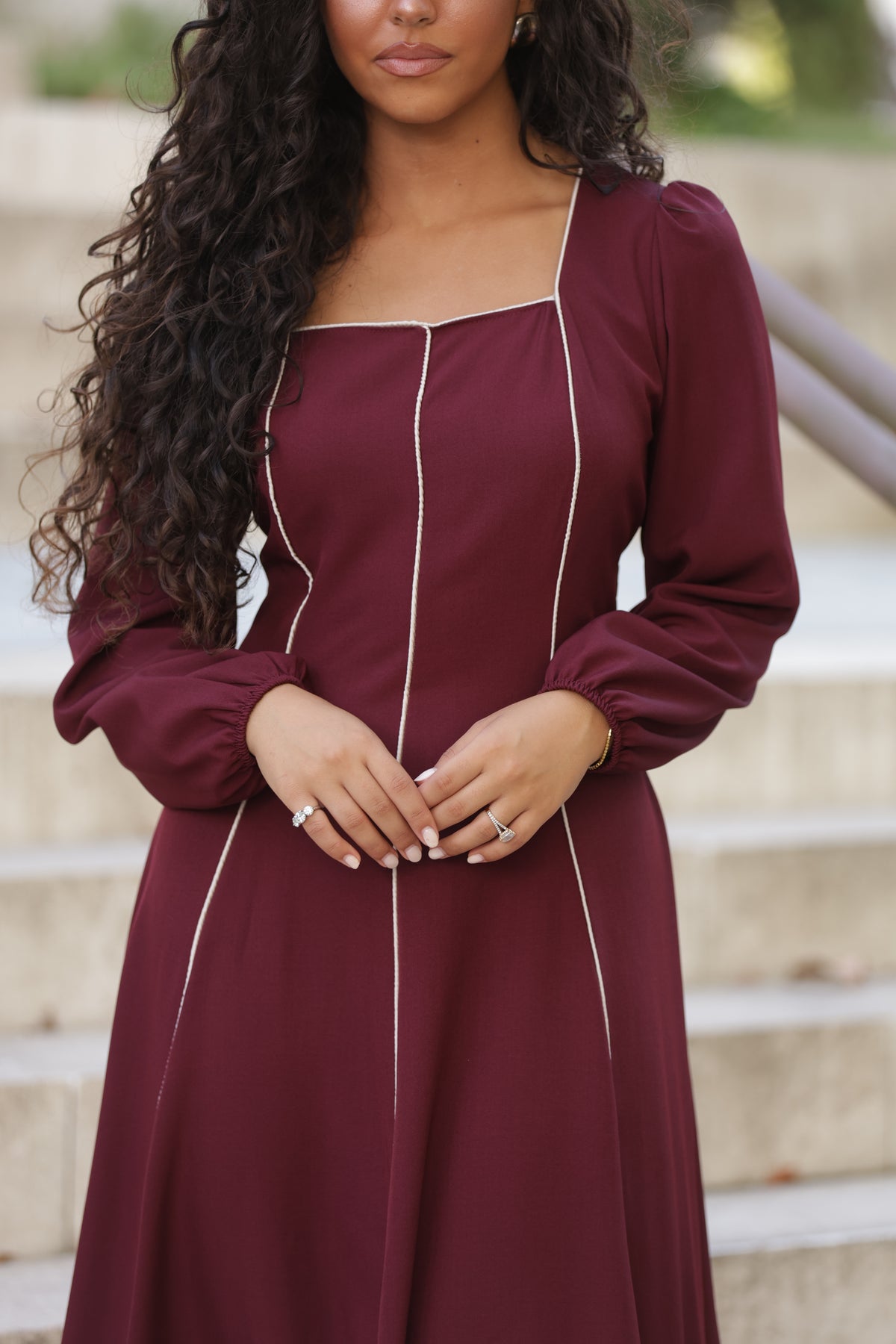 Vestido Arezzo Bordo — imagem 3