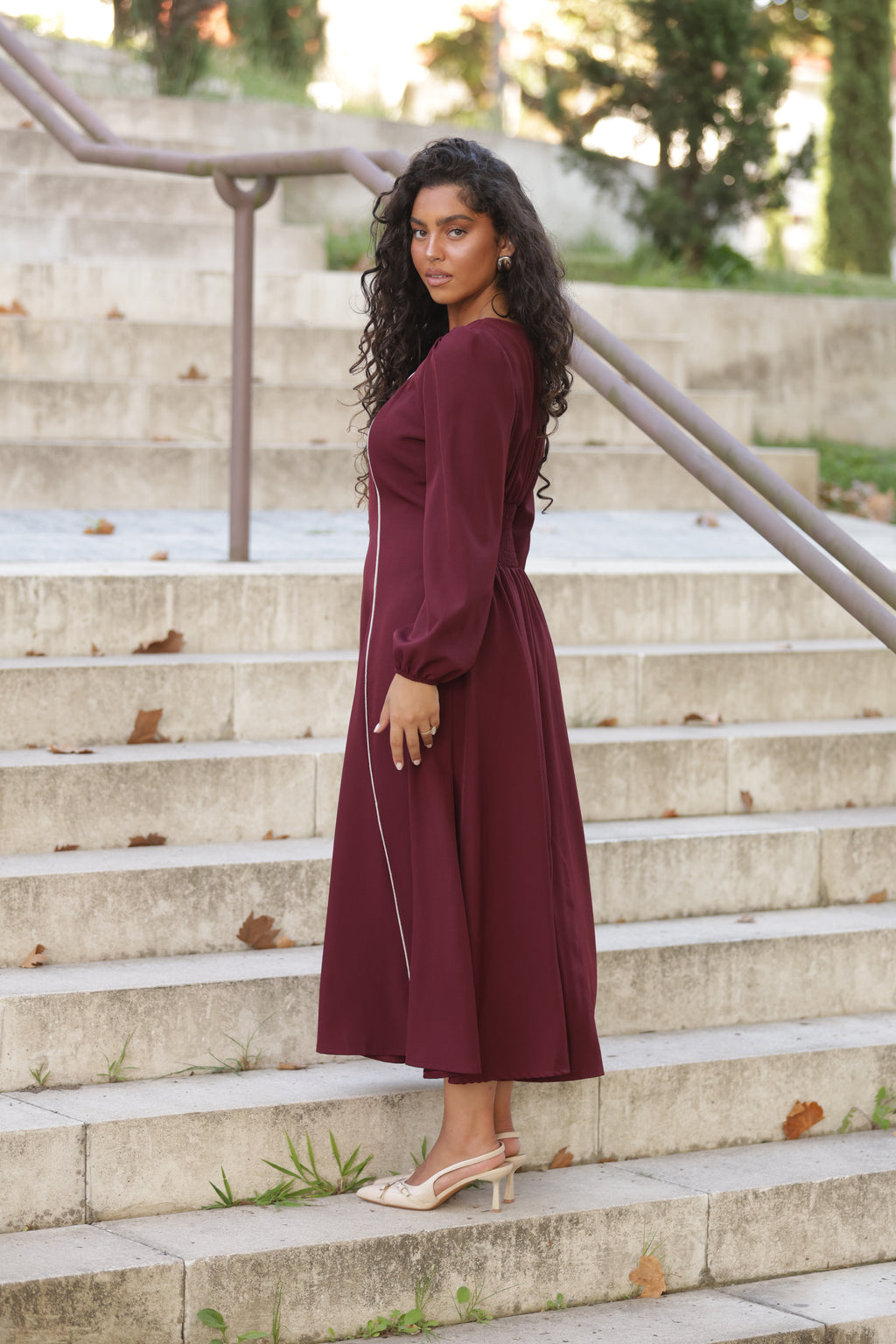 Vestido Arezzo Bordo — imagem 4