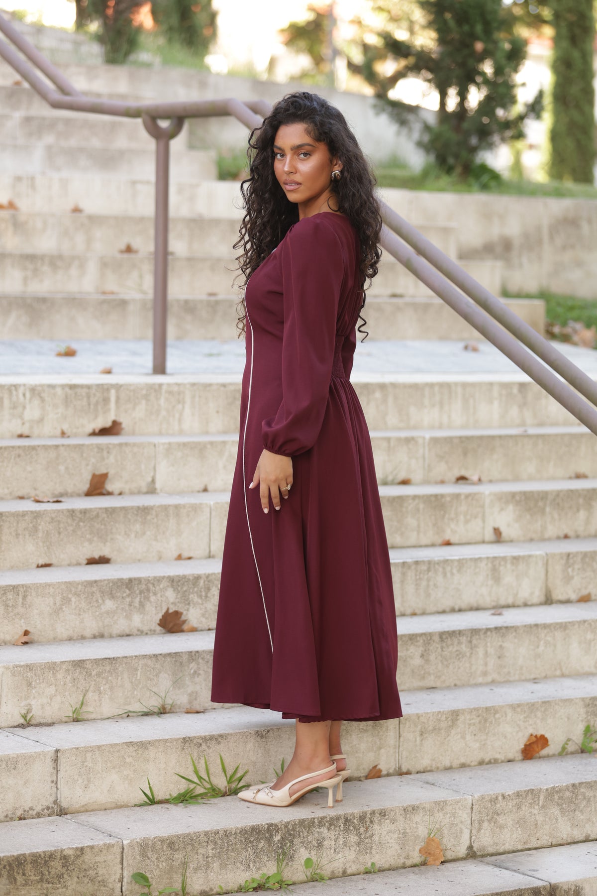 Vestido Arezzo Bordo — imagem 4