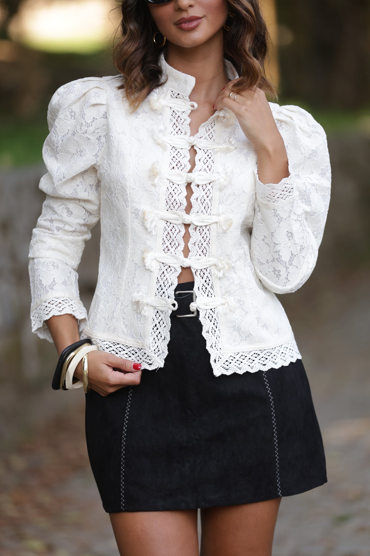 Casaco/Blusa Verona Bege — imagem 4