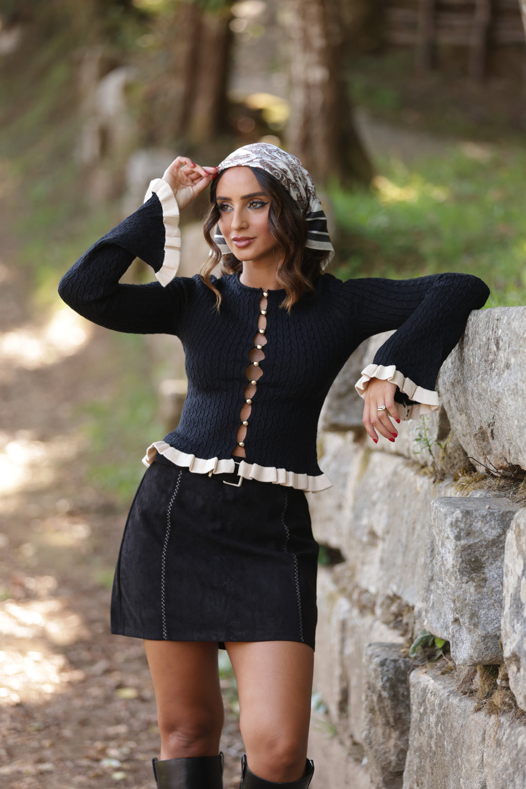 Casaco/Blusa Capri Preto