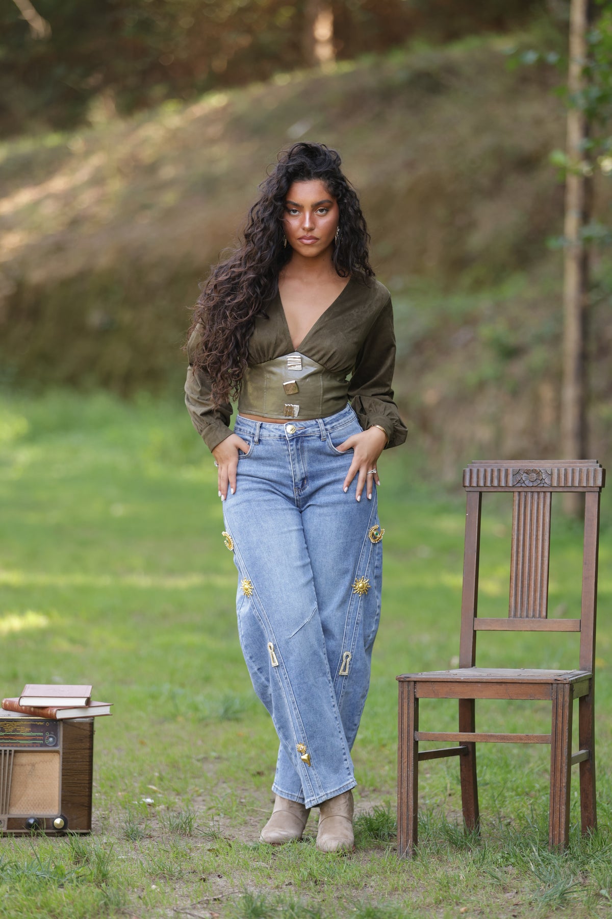 Top/Corset Siena Verde