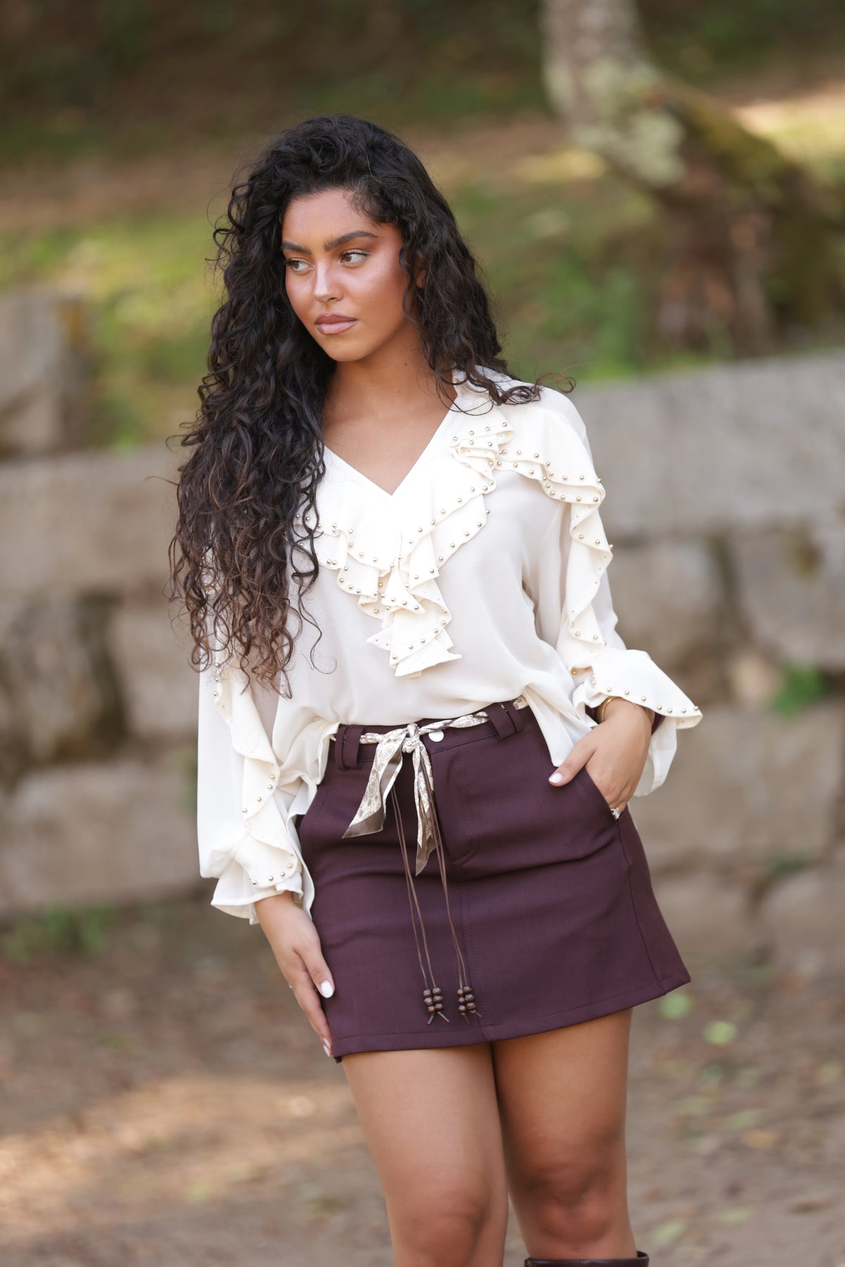Blusa Lucca Bege — imagem 3