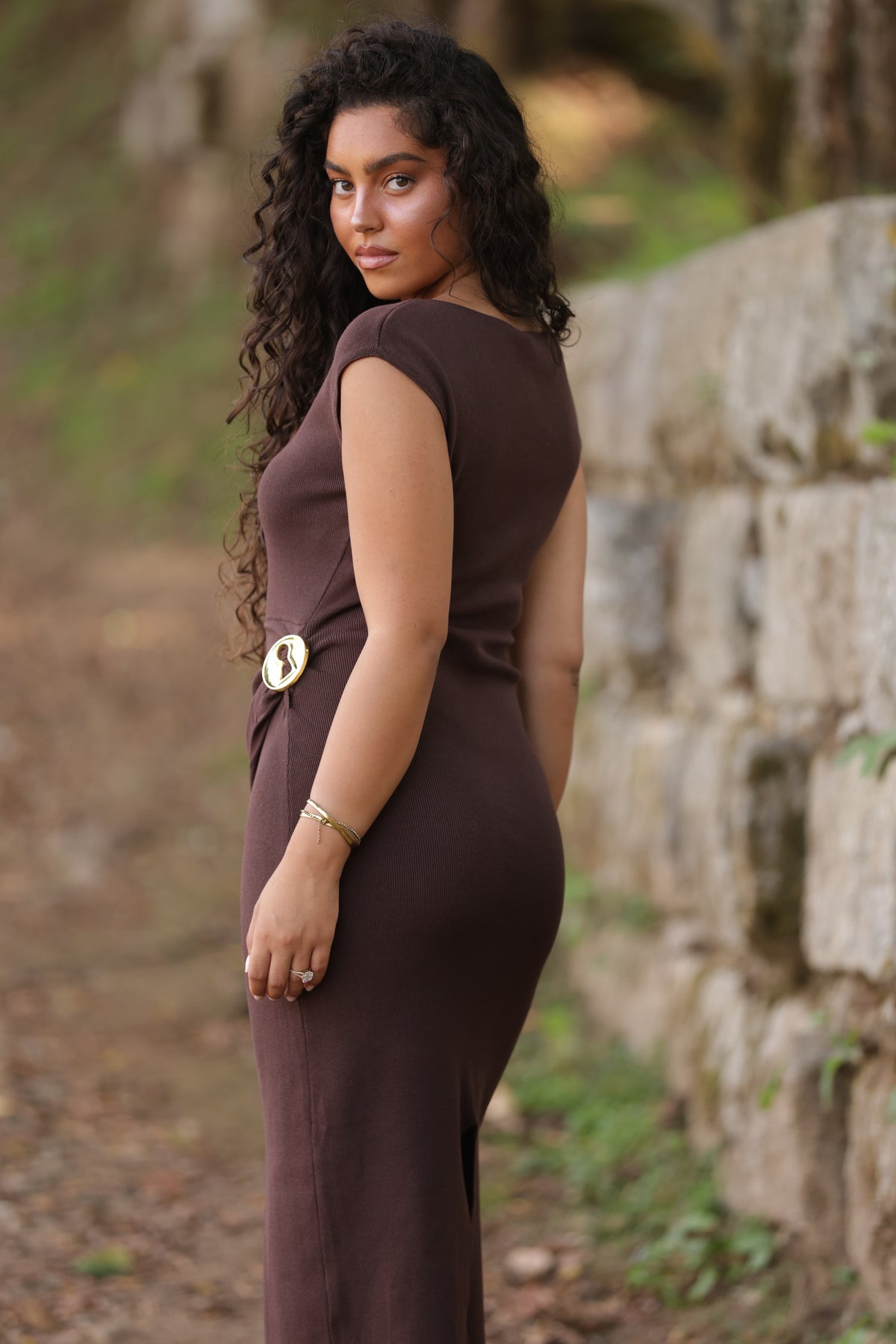 Vestido Modena Castanho — imagem 4