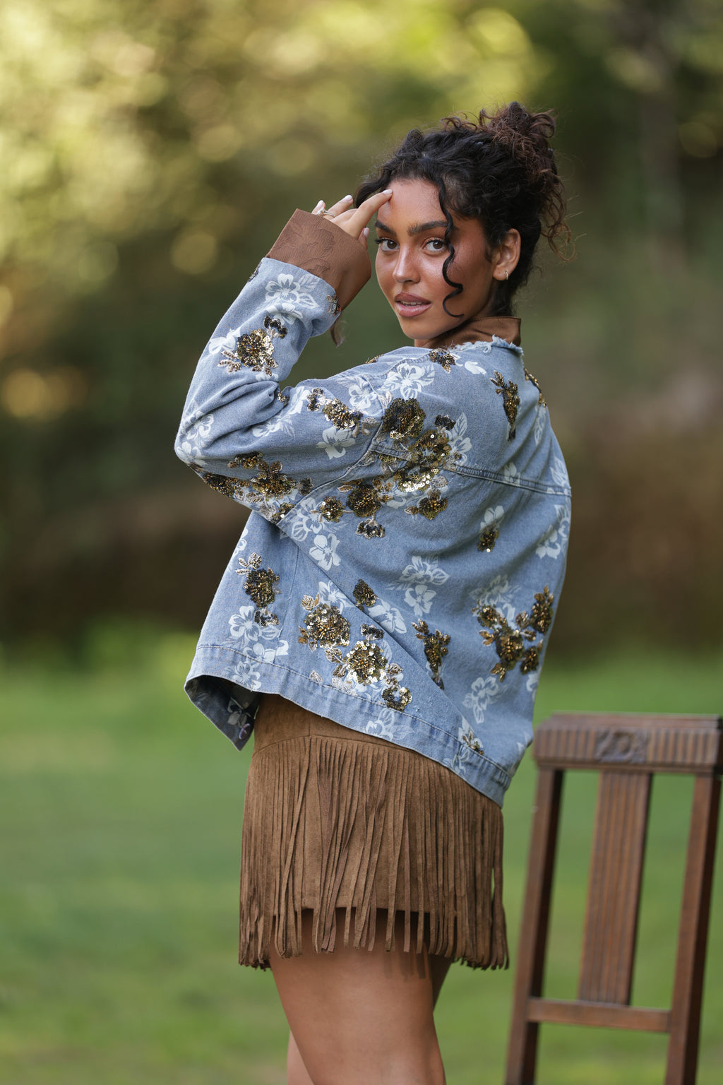 Casaco Denim Positano — imagem 7