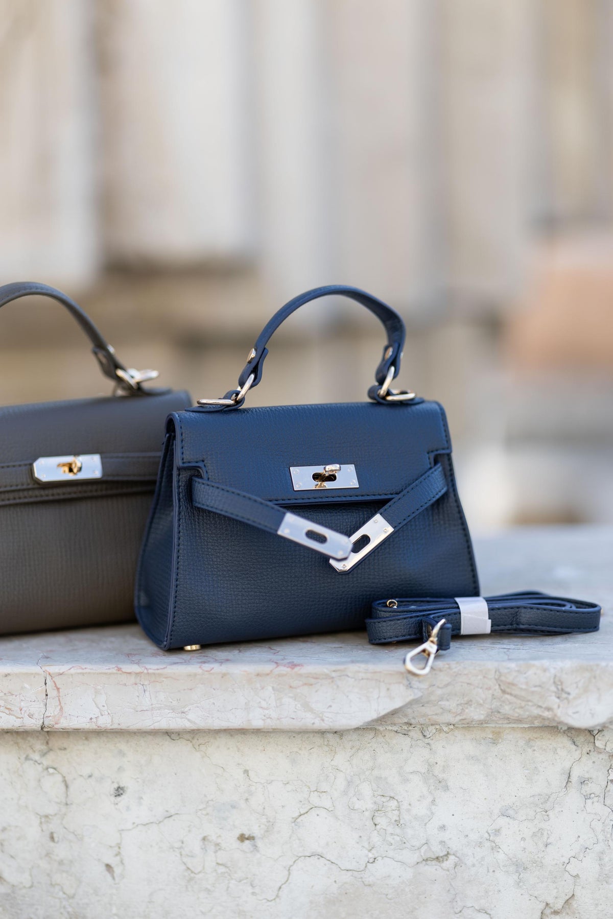 Carteira Hermes  – Azul