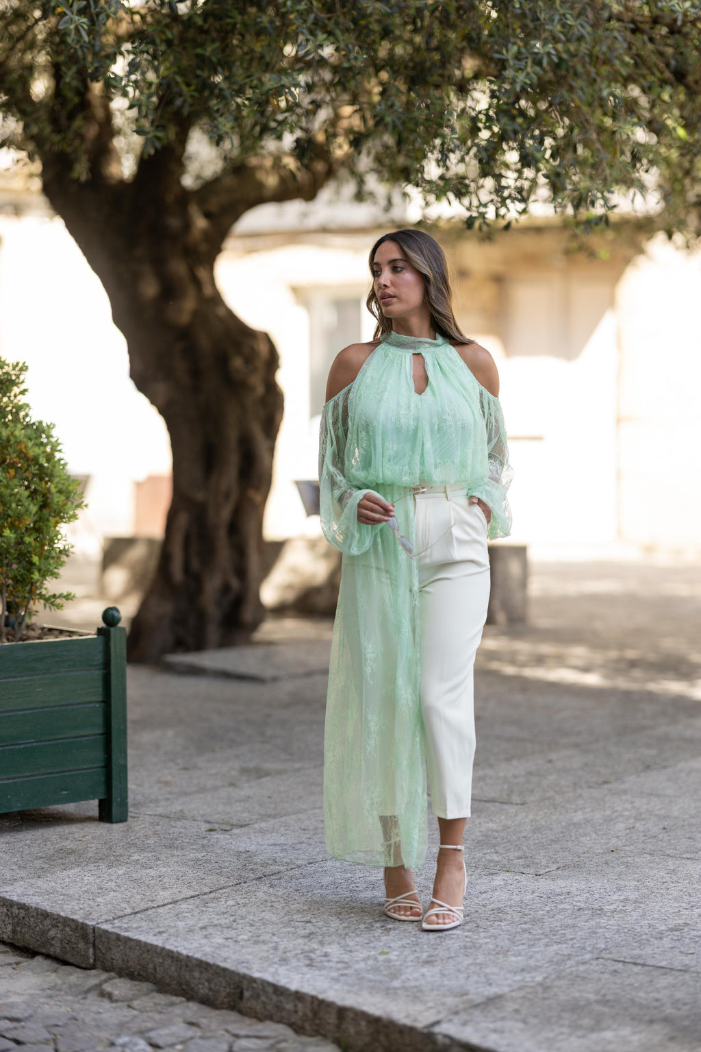 Túnica Lumina - Verde Menta