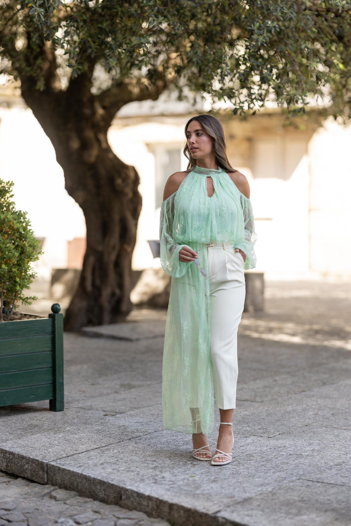 Túnica Lumina - Verde Menta