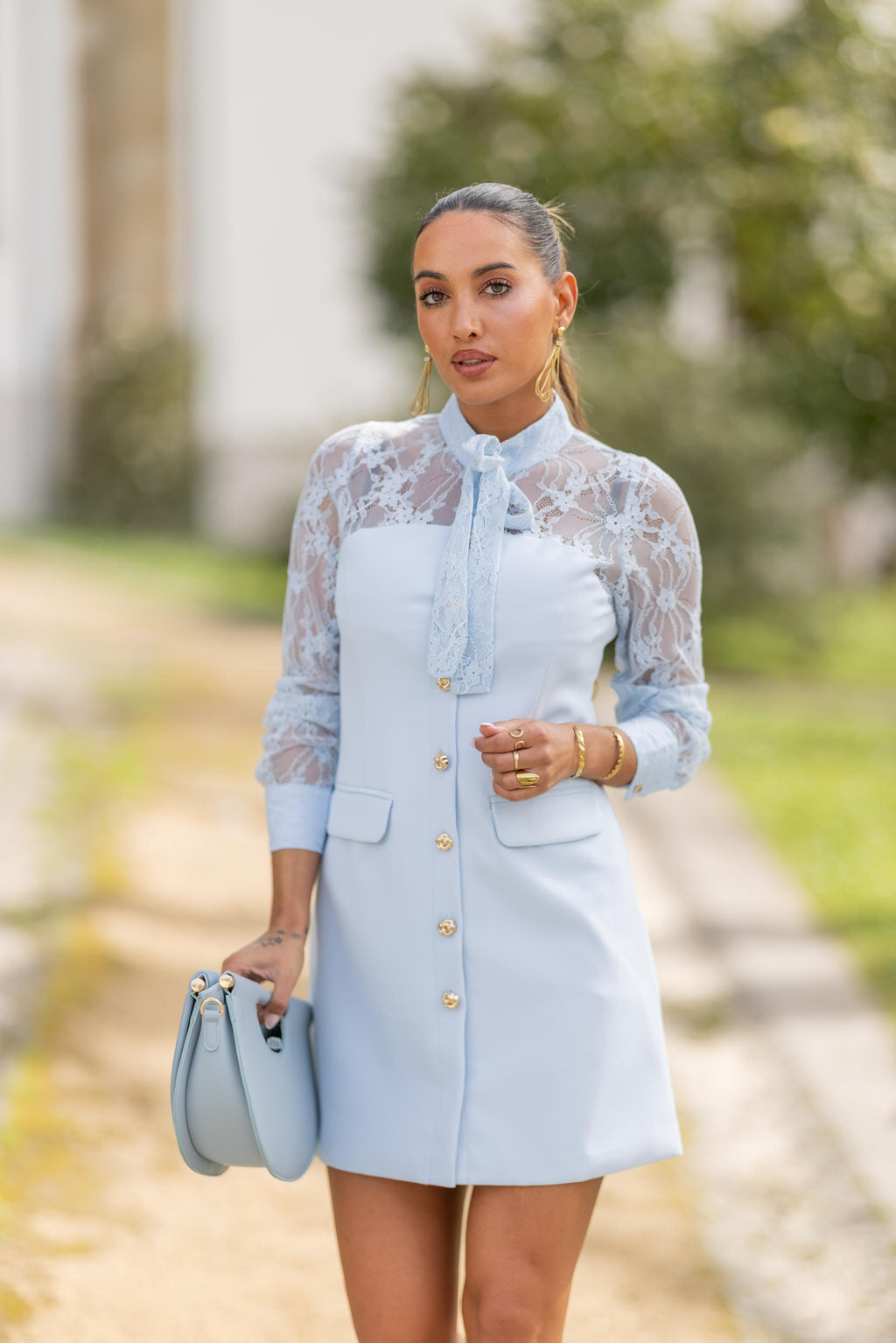 Vestido Elegance - Azul