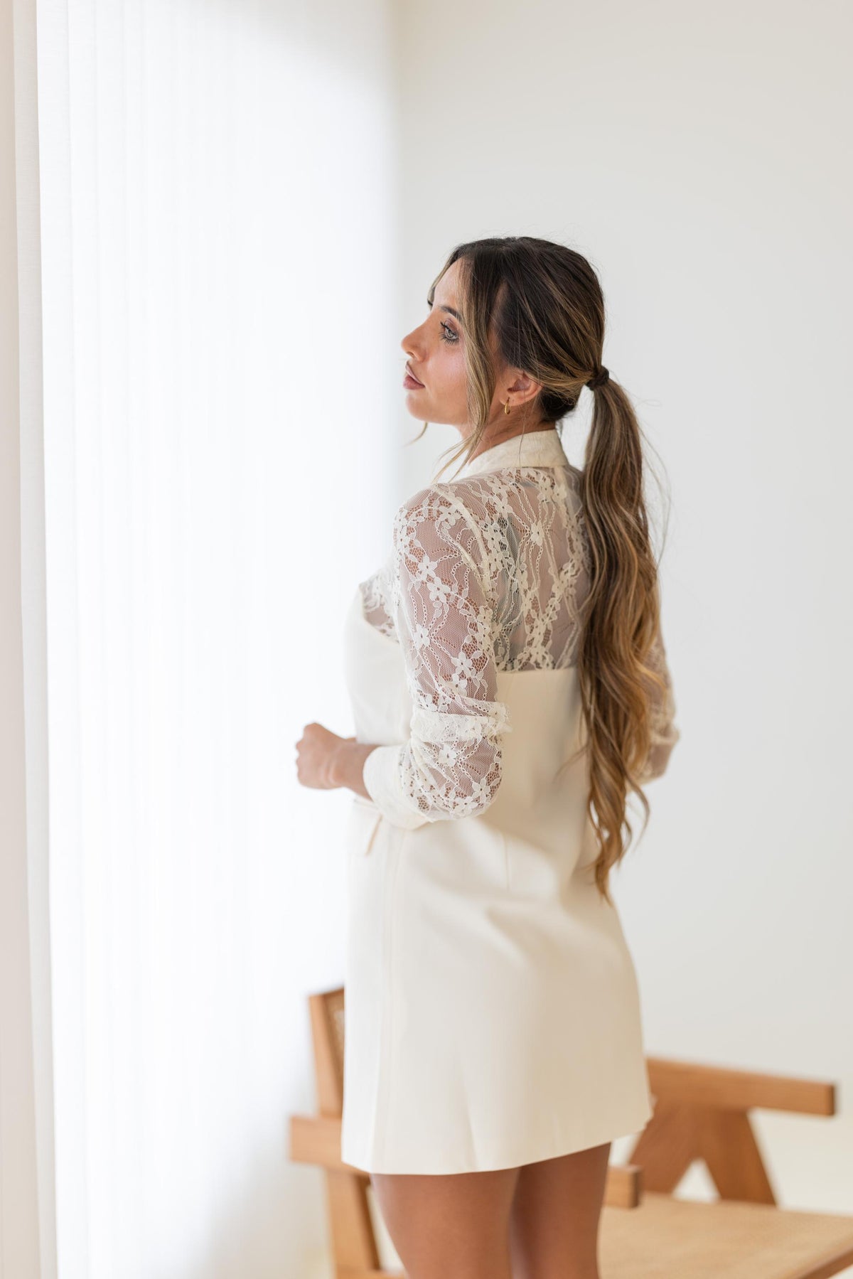 VESTIDO ÉLEGANCE - Bege