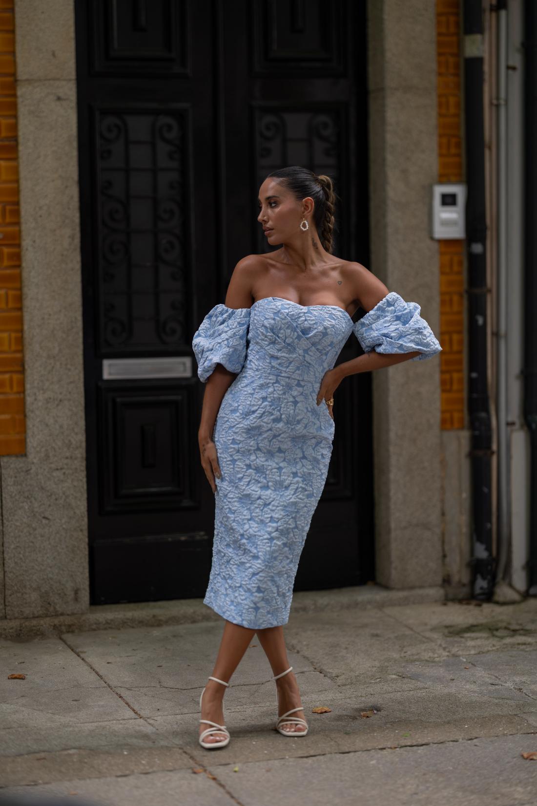 Vestido Grace - Azul
