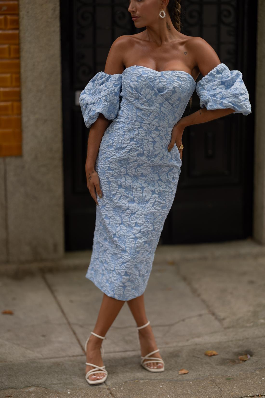 Vestido Grace - Azul