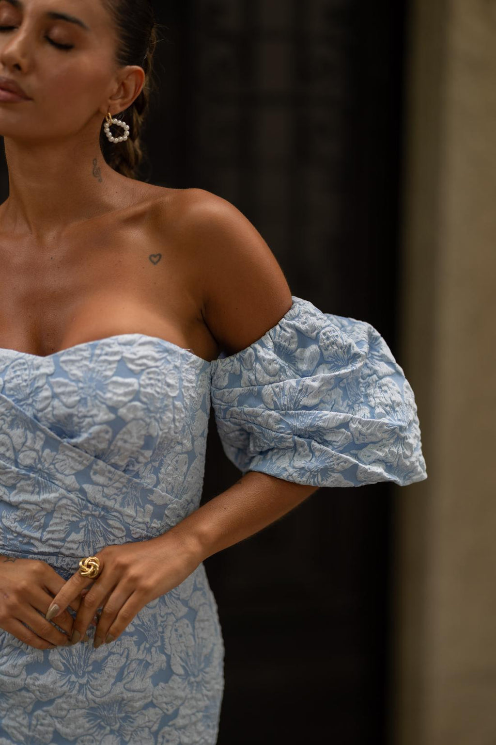 Vestido Grace - Azul
