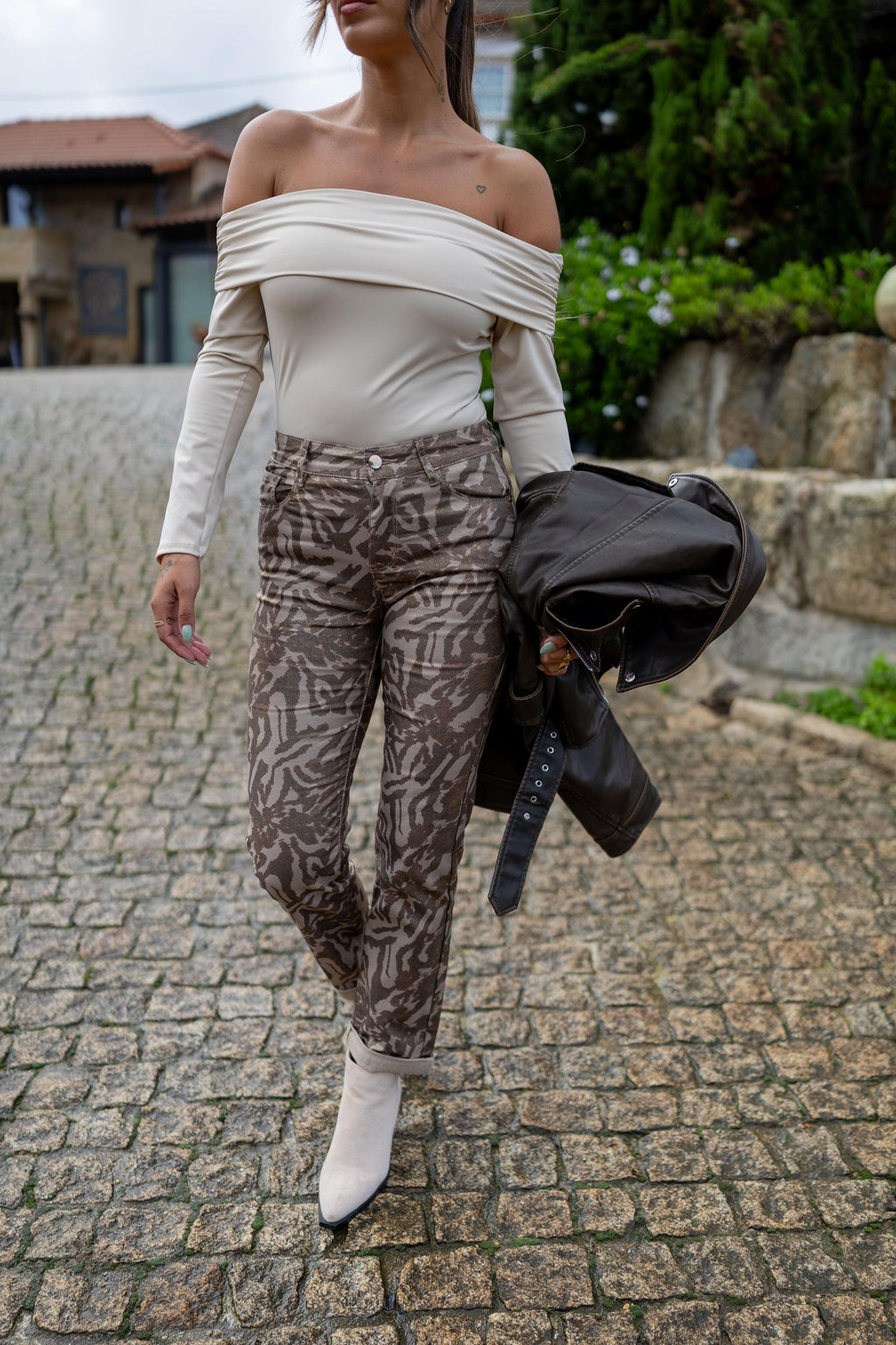 CALÇA LEOPARDO