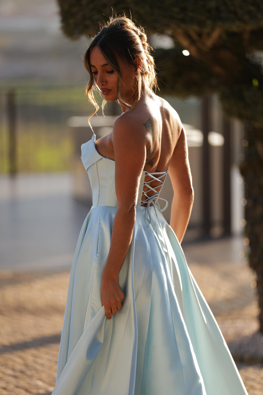 Vestido Malibu Azul Bebé