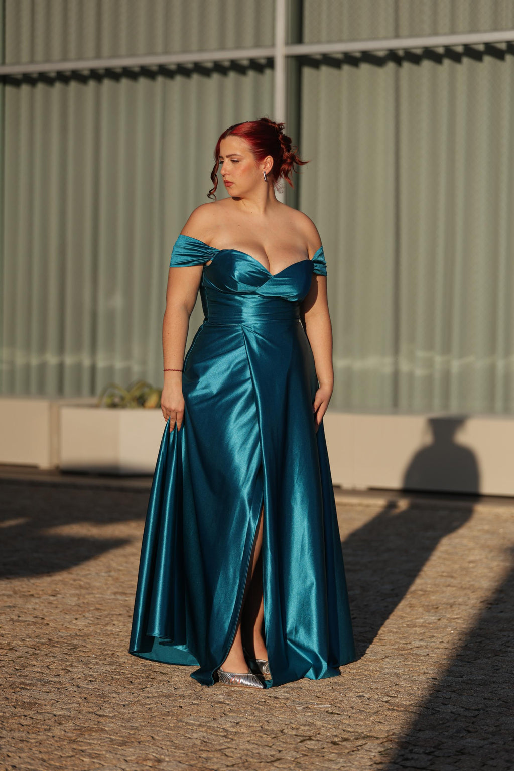 Vestido Ravena AZUL TURQUEZA