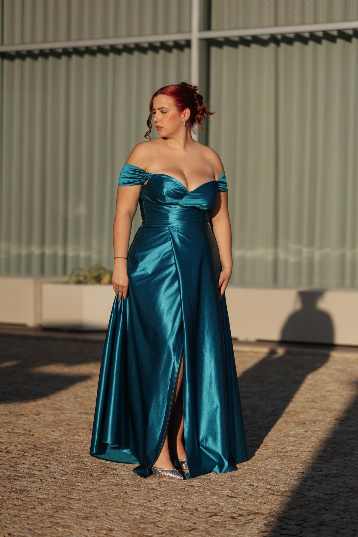 Vestido Ravena AZUL TURQUEZA