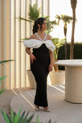 Vestido Capri - Preto & Branco