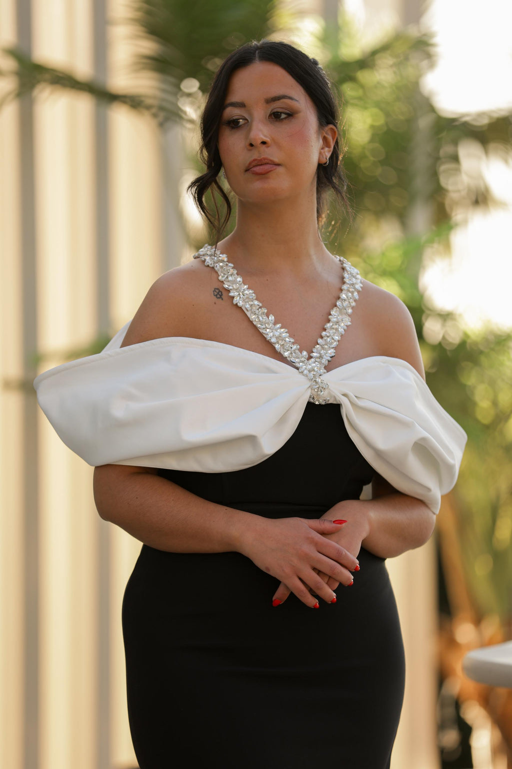 Vestido Capri - Preto & Branco