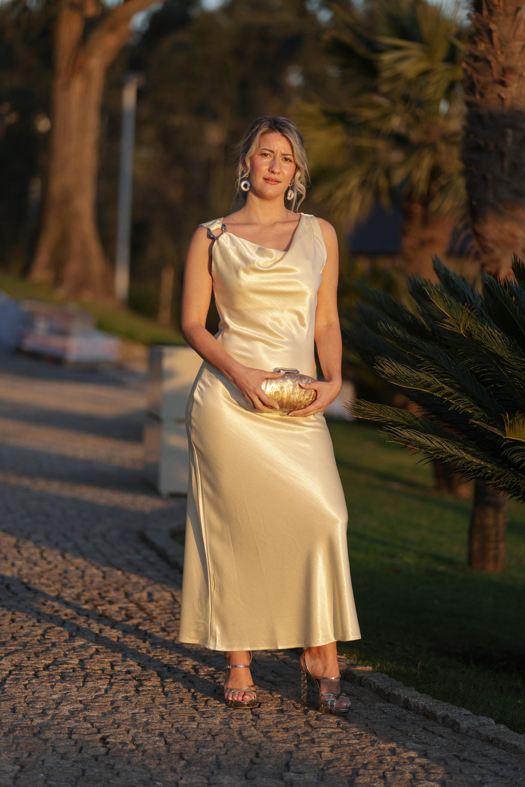 Vestido Alina - Amarelo