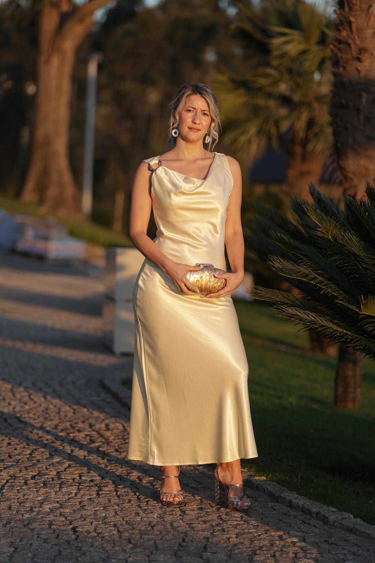 Vestido Alina - Amarelo