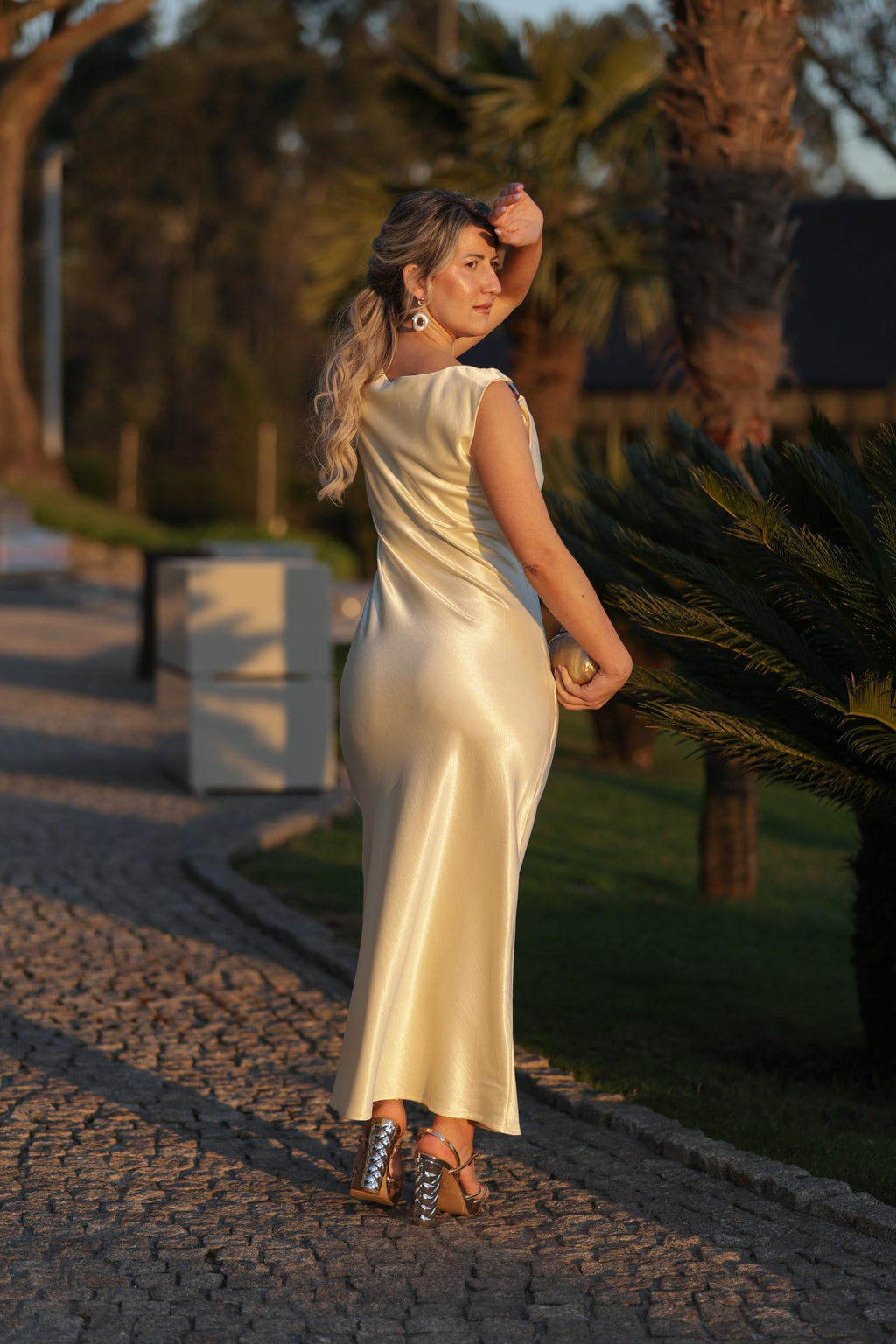 Vestido Alina - Amarelo