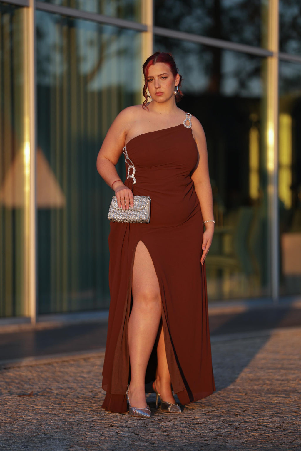 Vestido Bianca Castanho