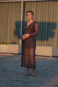 Vestido Florença Castanho