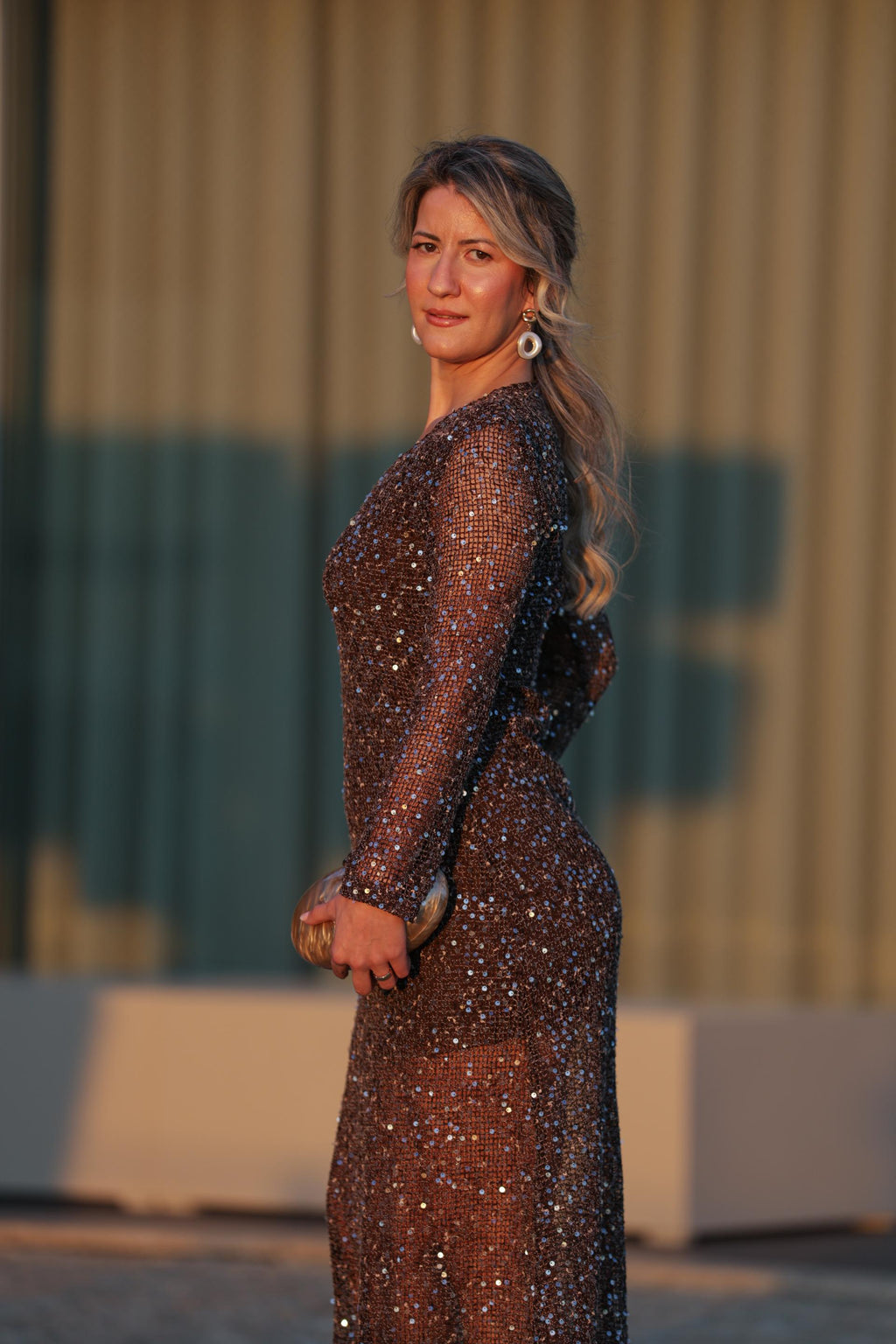 Vestido Florença Castanho