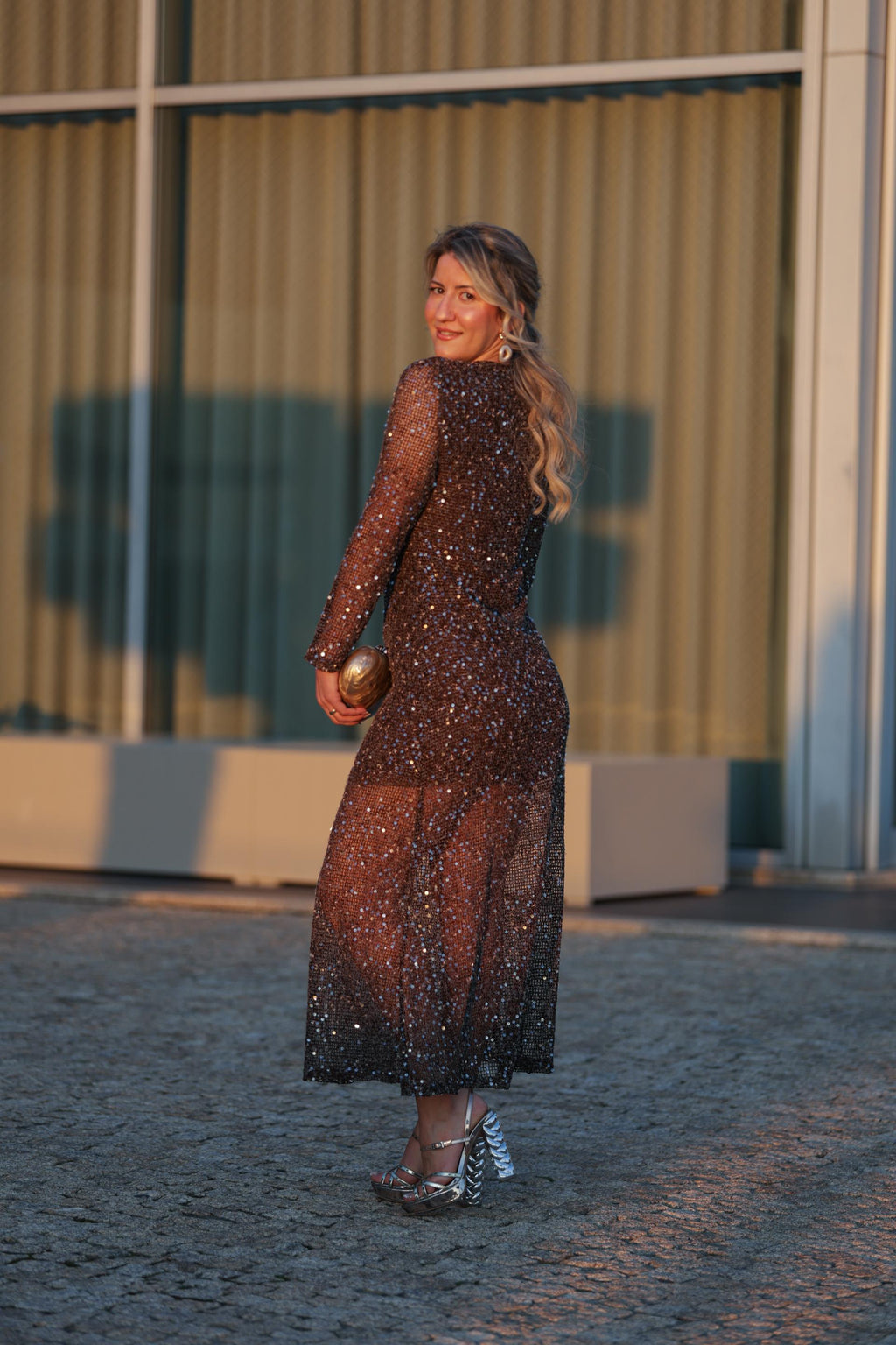 Vestido Florença Castanho