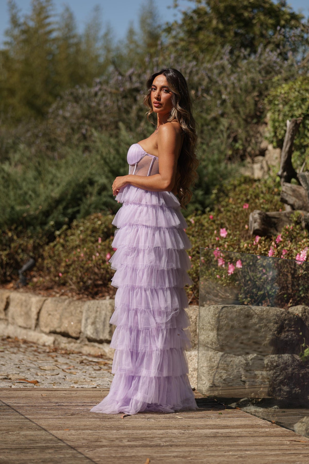 Vestido Isabella - Lilás