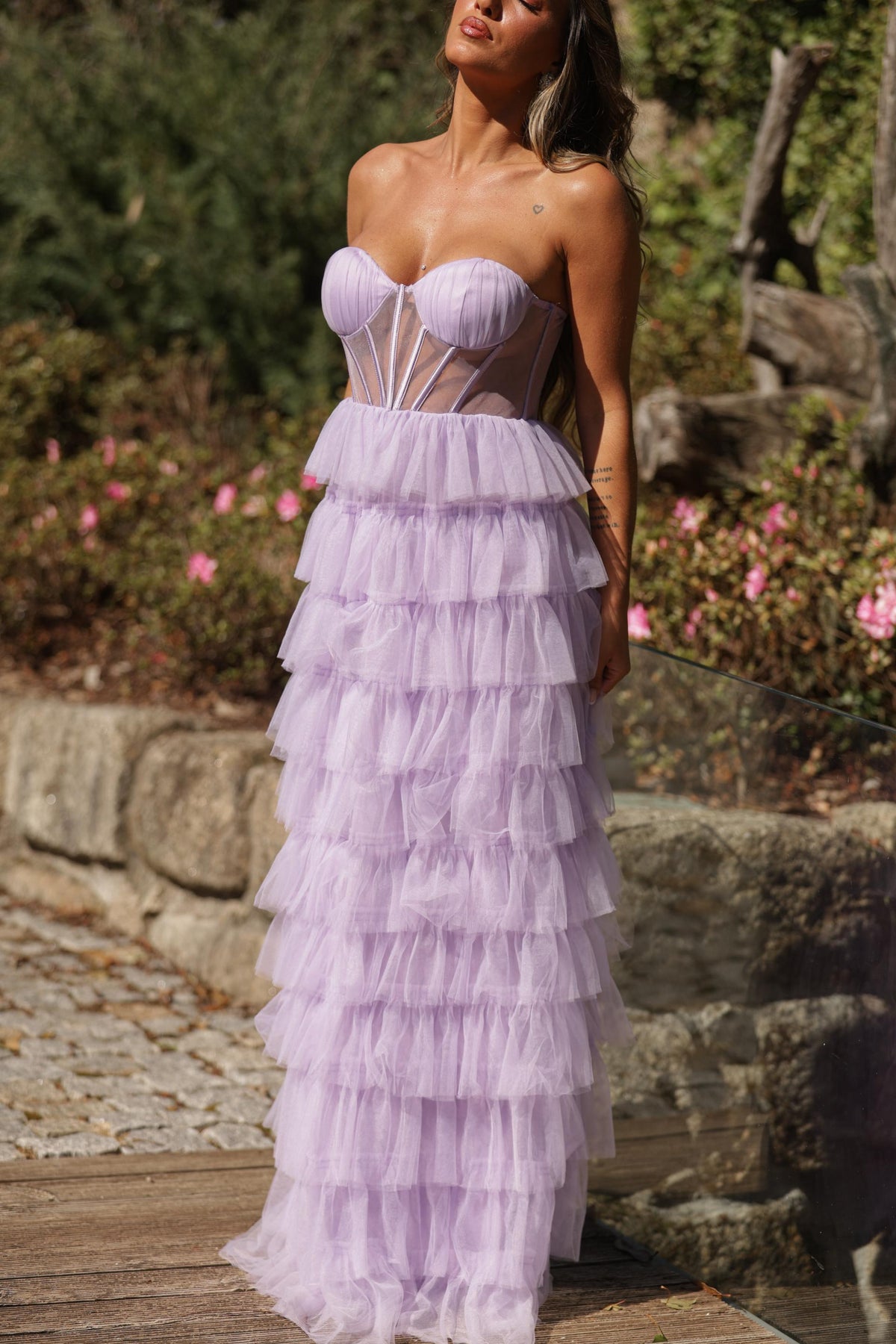Vestido Isabella - Lilás