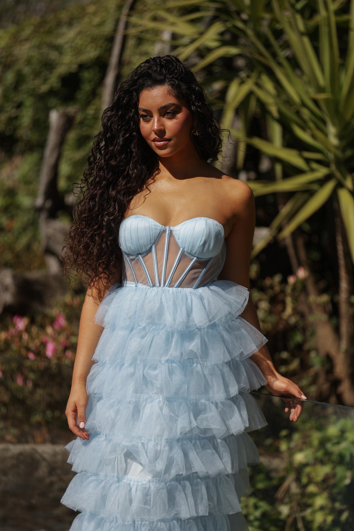 Vestido Isabella - Azul Bebé