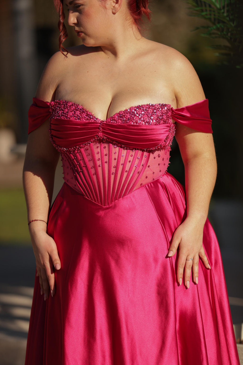 Vestido Camila - Rosa Fúcsia