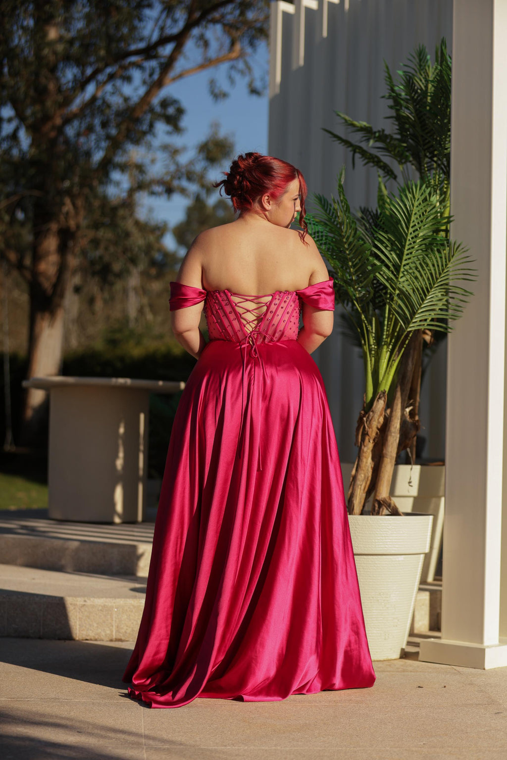 Vestido Camila - Rosa Fúcsia
