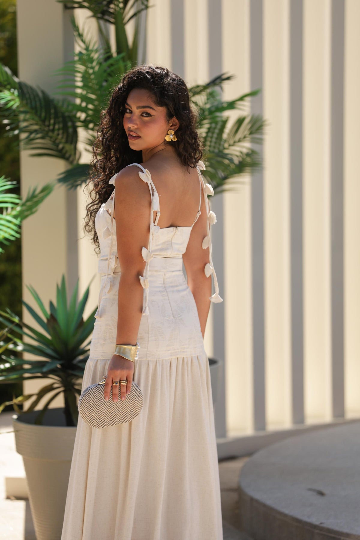 Vestido Toronto - Bege Linho