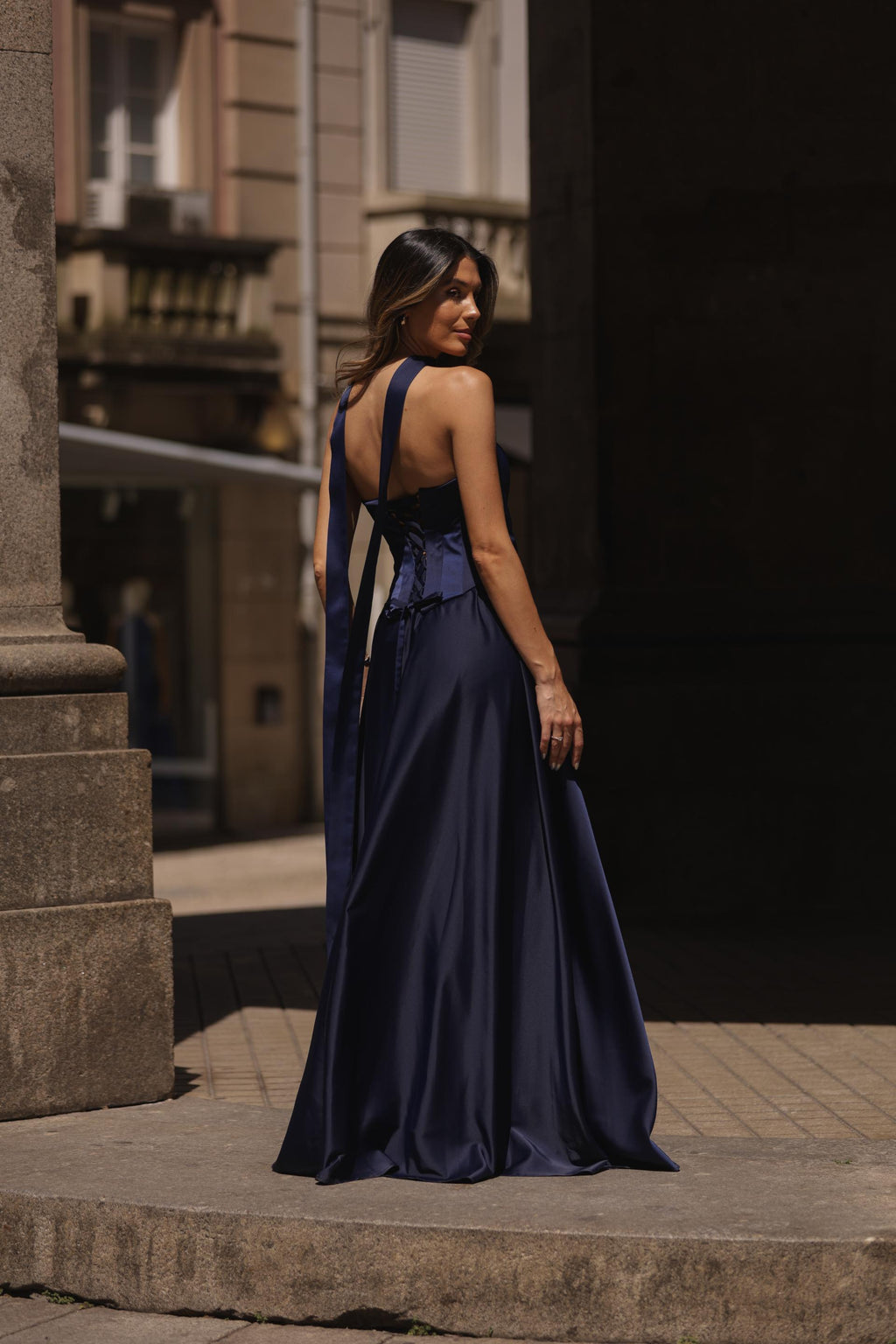 Vestido Siena - Azul Safira