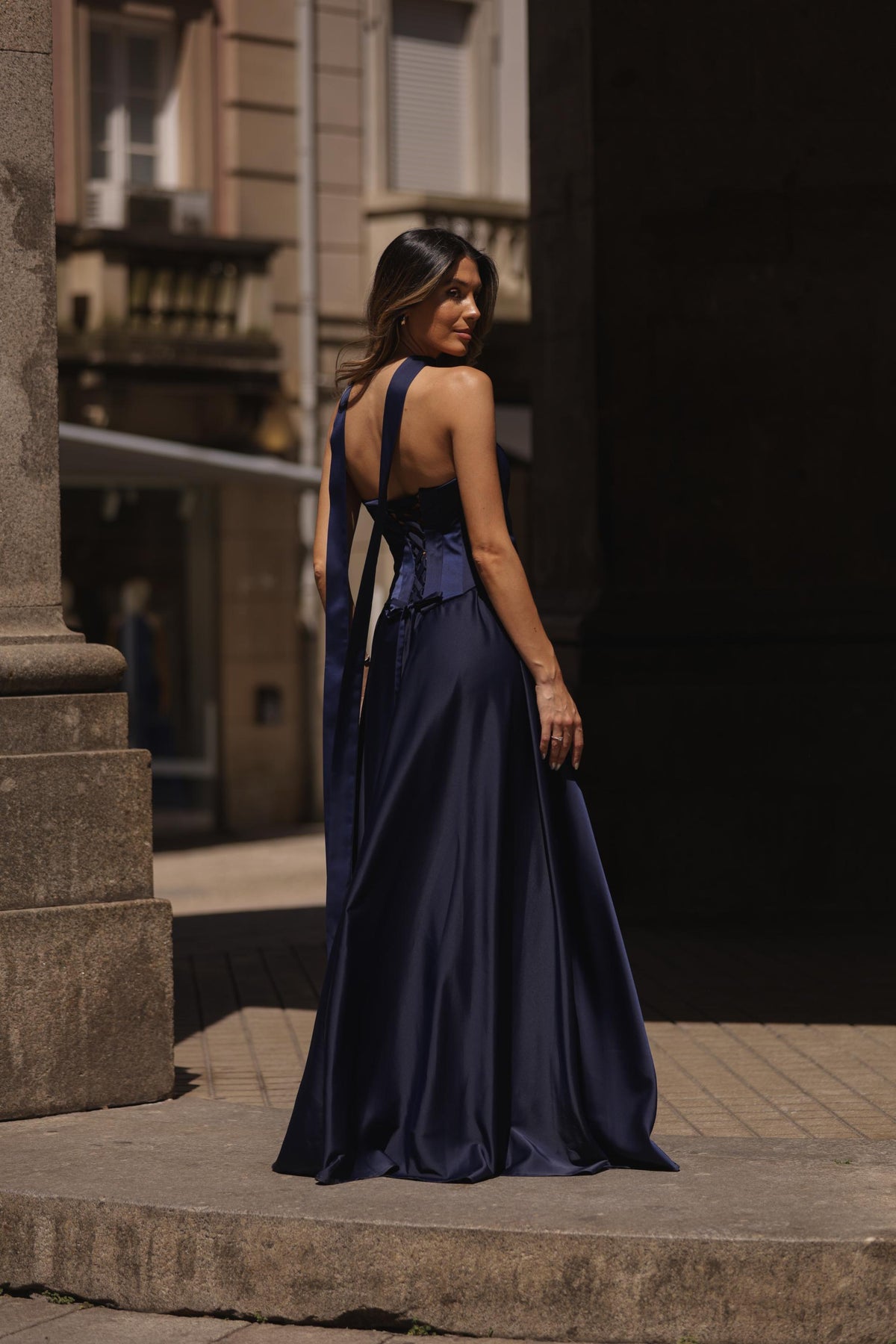 Vestido Siena - Azul Safira
