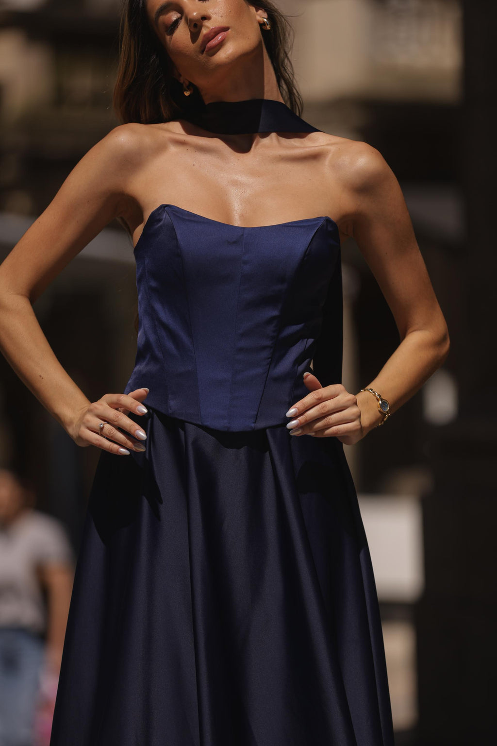 Vestido Siena - Azul Safira
