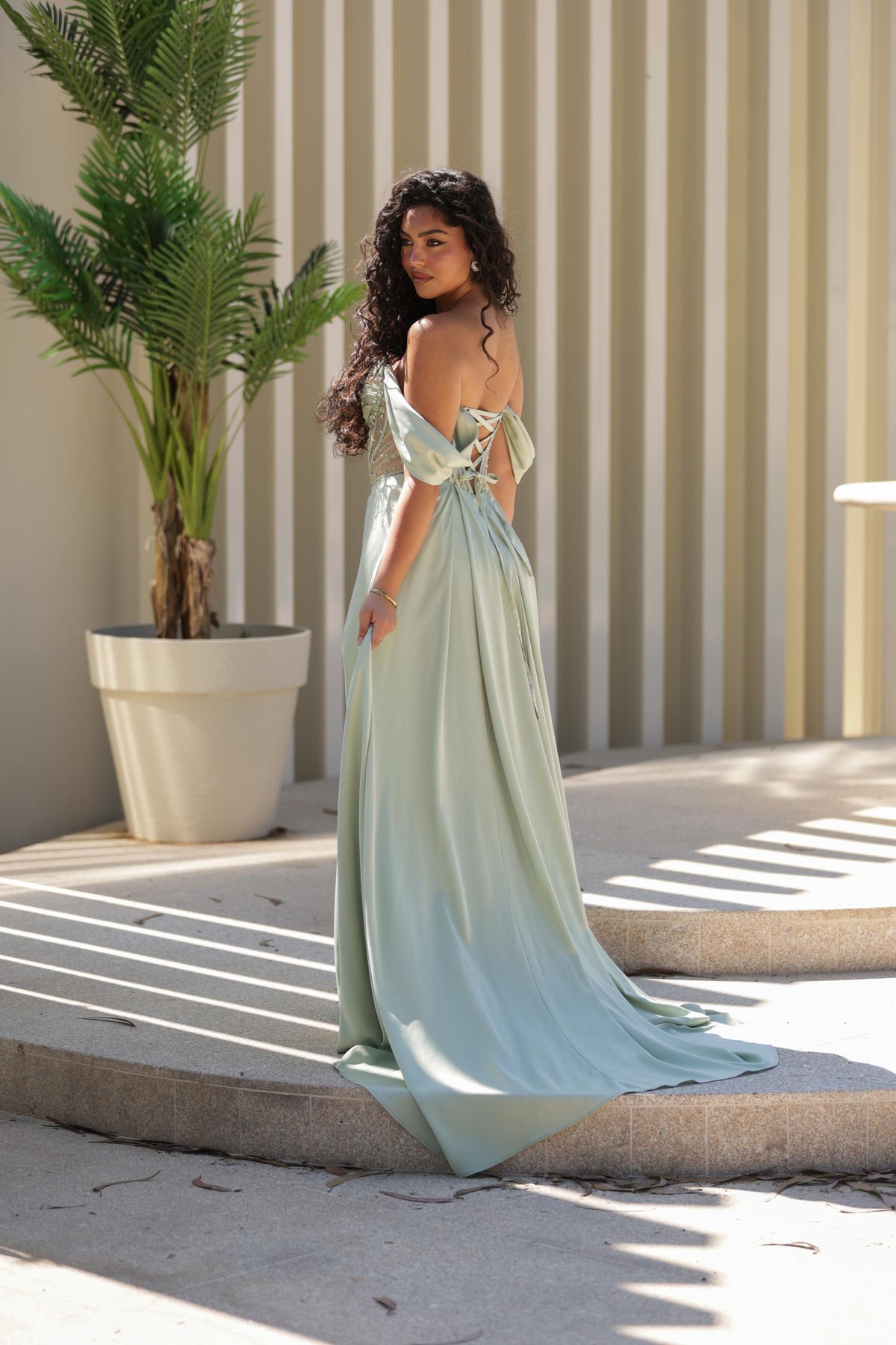 Vestido Nice -  Verde Água